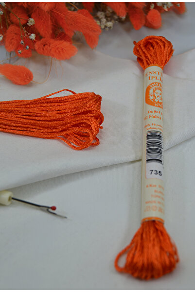 Enstitü İplik Hand Embroidery Silk, Laundry Silk, Rayon, Shiny Silk Texture, ...