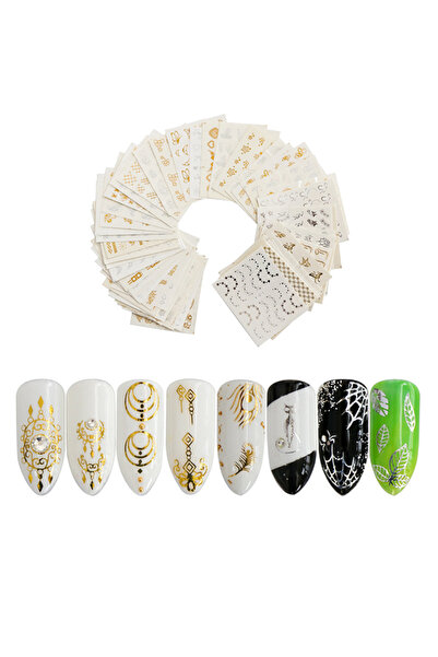 OEM Nail water tattoo set, 30 pcs
