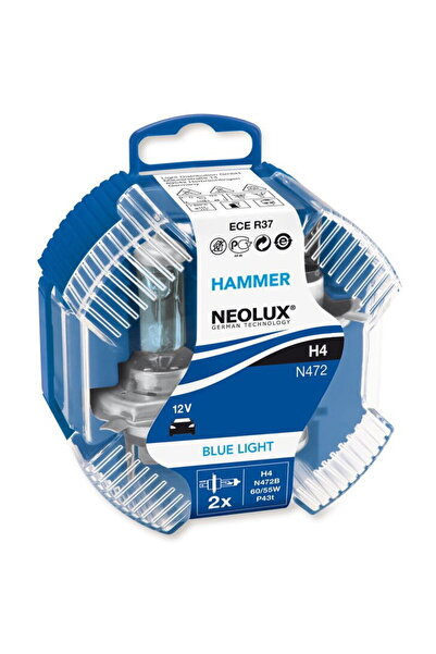NEOLUX H4 12V BlueLight (lumina albastra) blister 1 bucata