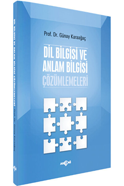 Akçağ Yayınları Dil Bilgisi ve Anlam Bilgisi Çözümlemeleri