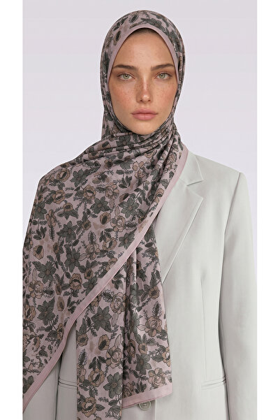 Karaca Velora Patterned Cotton Shawl - Cream Green