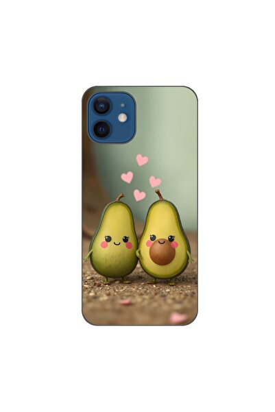 OEM Θήκη συμβατή με Apple iPhone 12, από σιλικόνη gel TPU, με σχέδιο Kawaii Α...