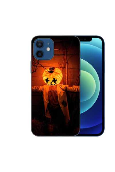 OEM Husa compatibila cu Apple iPhone 12 Silicon Gel Tpu Model Halloween Scare...