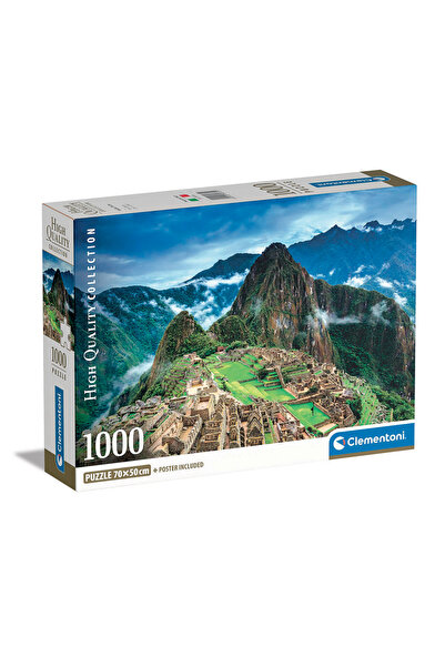CLEMENTONI Παζλ High Quality Collection Ματσου Πίτσου 1000 τμχ - Compact Box