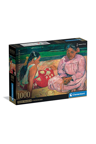 CLEMENTONI Παζλ Museum Collection Paul Gauguin: Γυναίκες στην Ταϊτή 1000 τμχ ...