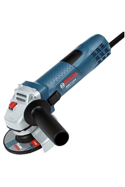 Bosch Angle grinder, - GWS 7-115 E, 720 W, 115 mm, adjustable speed, restart ...