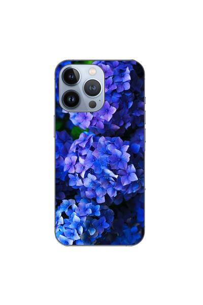 OEM Husa compatibila cu Apple iPhone 13 Pro Silicon Gel Tpu Model Hortensii