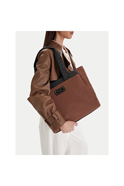 Nine West Γυναικεία τσάντα καφέ χρώματος