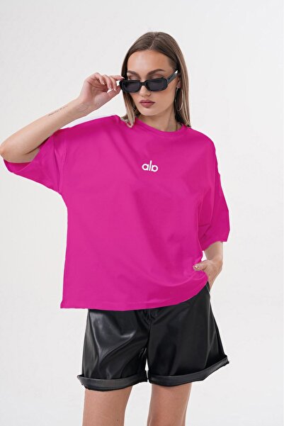 ZAVIXO Women's Oversize 100% Cotton T-Shirt Comfortable Casual Stylish Style