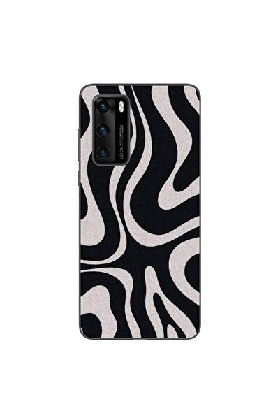 OEM Θήκη συμβατή με Huawei P40 Σιλικόνης Gel TPU με Μονόχρωμο Υπνωτικό Σχέδιο