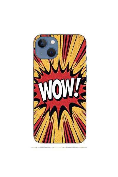 OEM Θήκη συμβατή με Apple iPhone 13 από σιλικόνη gel TPU με σχέδιο κόμικ και ...