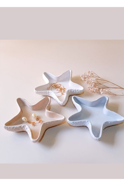 Gizem Design Products Yıldız Dekoratif Takı Tabağı