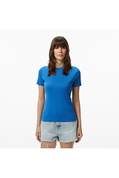 Tommy Hilfiger Cody Kadın Mavi T-Shirt