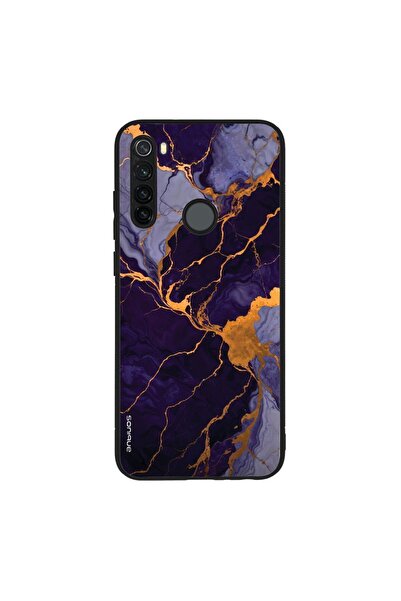 Sonique Θήκη Marble Series για Xiaomi Redmi Note 8T Μωβ