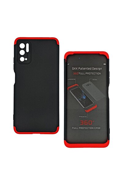 GKK 360 Full Body Protection Xiaomi Redmi Note 10 5G / Poco M3 Pro 5G Μαύρο/Κ...