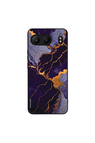Sonique Θήκη Marble Series για OnePlus Nord 4 5G Μωβ