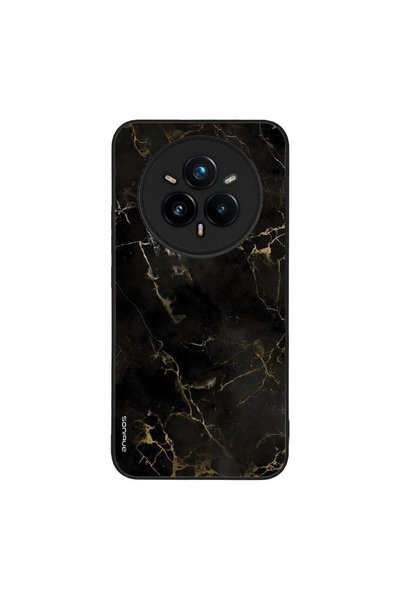 Sonique Θήκη Marble Series για Realme 14 Pro Plus 5G Μαύρο 01