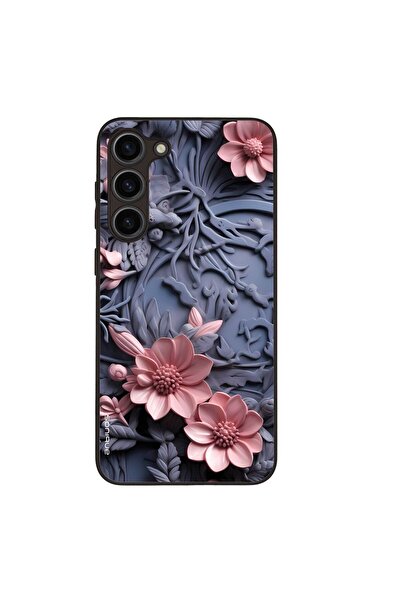 Sonique Θήκη 3D Flower Series για Samsung Galaxy S23 Plus Ροζ 02