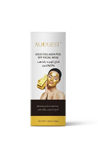 Auquest Gold and Collagen Facial Mask for Whitening and Anti-Wrinkle - 100 ml