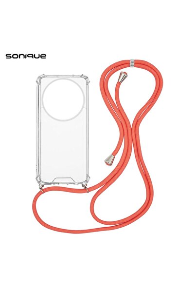 Sonique Θήκη Σιλικόνης με Κορδόνι Armor Clear Xiaomi Redmi A3 / Redmi A3x Κορ...