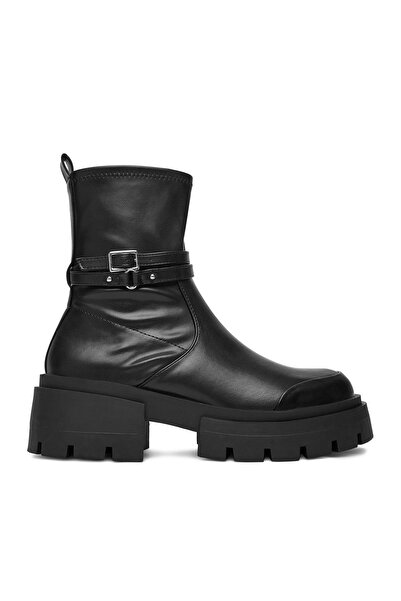 DeeZee Botine de damă W4LH101008D Negru