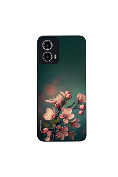 Sonique Θήκη Sunset in Eden Series για Motorola Moto G34 5G Almond Blossom