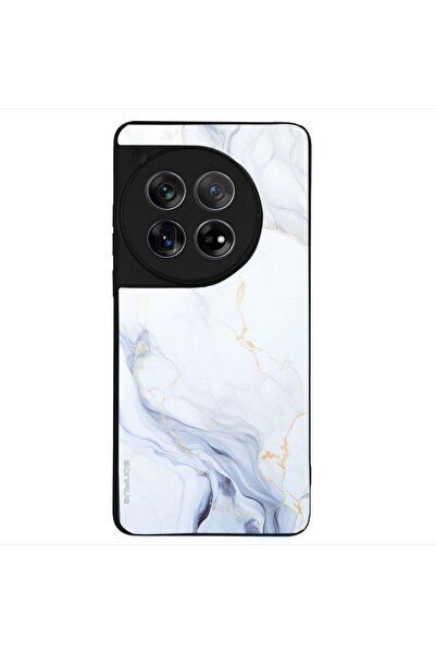 Sonique Θήκη Marble Series για OnePlus 12 5G Λευκό 02