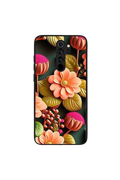 Sonique Θήκη 3D Flower Series για Xiaomi Redmi Note 8 Pro Σομόν