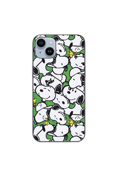 OEM Case compatible with Apple iPhone 15 Plus Silicone Gel Tpu Model Snoopy P...