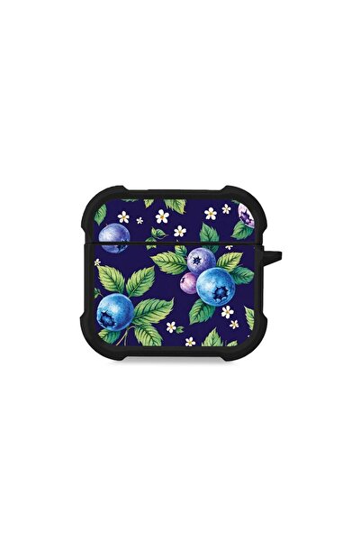 Sonique Θήκη Σιλικόνης Fruit Series για AirPods 4 Μύρτιλο 01