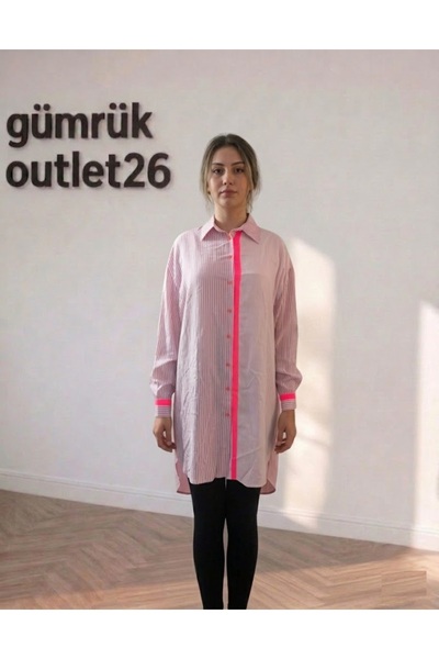 NOQKTA TUNIC WHITE-PINK