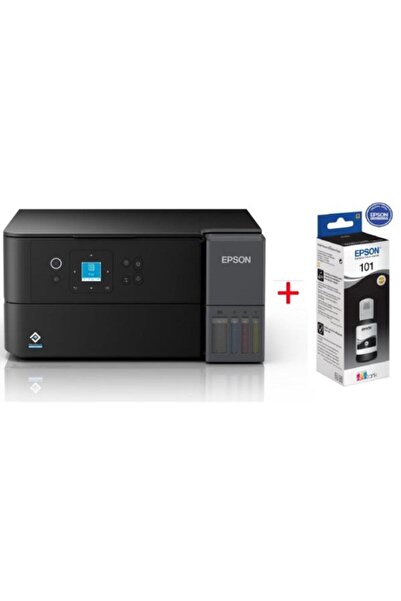 EPSON EcoTank L4360 Wi-Fi + Tarayıcı + Fotokopi Renkli Çok Fonksiyonlu Tanklı...