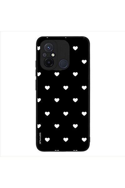 Sonique Θήκη Heart Series για Xiaomi Redmi 12C Μαύρο 02