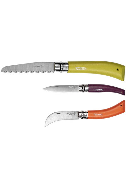 Opinel Trusă de grădinărit colorată cu 3 unelte de grădinărit