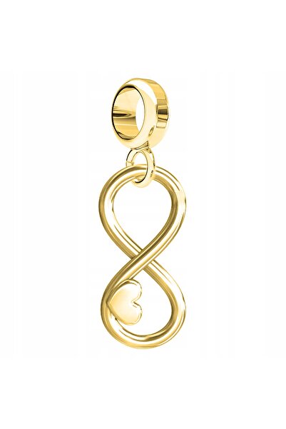 Larezo Pandantiv Tip Charm Pentru Bratari Modulare, Argint 925 Placat Cu Aur ...