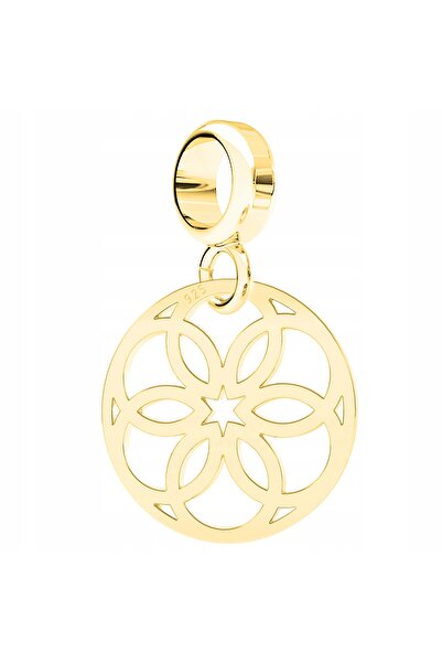 Larezo Pandantiv Tip Charm Pentru Bratari Modulare, Argint 925 Placat Cu Aur ...