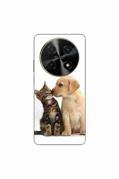 OEM Калъф, съвместим с Huawei Nova 12i, силиконов гел TPU, с десен Котенца, к...