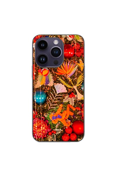 OEM Husa compatibila cu Apple iPhone 15 Pro Silicon Gel Tpu Model Craciun Dec...