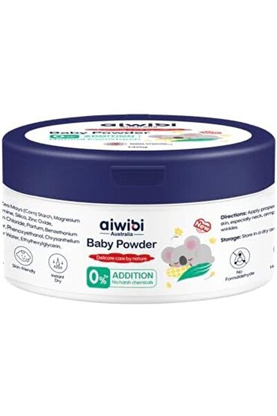 Aiwibi Baby Powder 140g, Gentle & Non-Irritating, Paraben-Free, Dye-Free, wit...