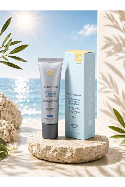 SkinCeuticals كريم الترا فيشال ديفينس للوجه مع تأثير ترطيب البشرة وحماية عالي...