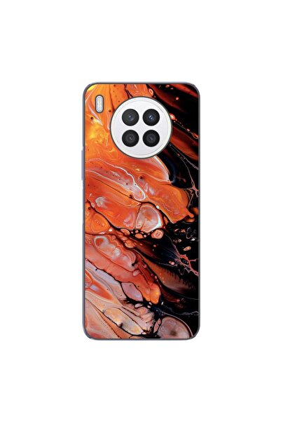 OEM Θήκη συμβατή με Huawei Nova 8i από σιλικόνη gel TPU με σχέδιο αφηρημένης ...