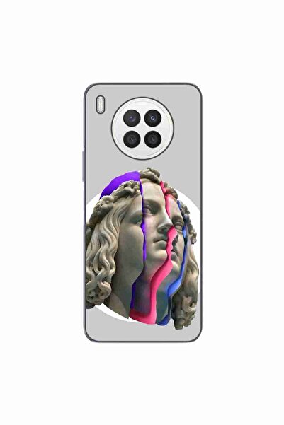 OEM Husa compatibila cu Huawei Nova 8i Silicon Gel Tpu Model Neon Ruins