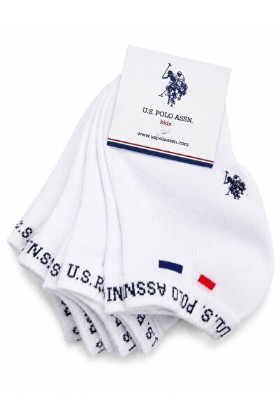 U.S. Polo Assn. U.s Polo Assn. Erkek Çocuk 5 'Li Çorap BEYAZ