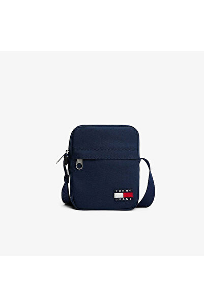 Tommy Hilfiger Tommy Jeans Essentials Daily Reporter Erkek Lacivert Çapraz Çanta
