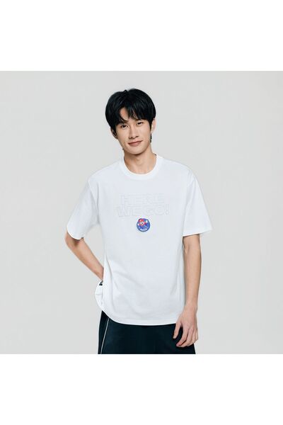 Giordano Men Relaxed Mario Printed Cotton Tee