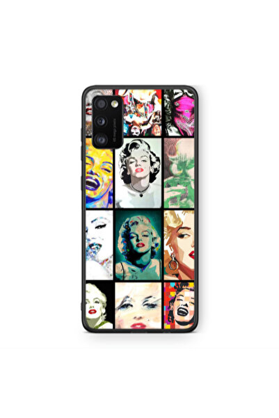 Other Samsung A41 Marilyn Monroe Black Glossy Θήκη