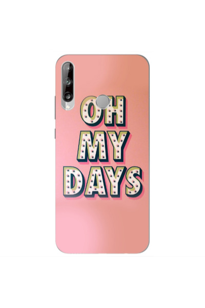 Other Huawei P40 Lite E Oh my days Transparent Silicone TPU Θήκη