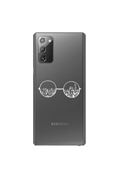 Other Samsung Note 20 Sunglasses Transparent Silicone TPU Θήκη