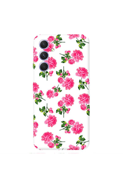 Other Samsung S25 Roses White Transparent Silicone TPU Θήκη
