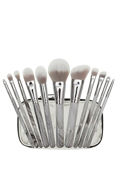 Yallabena 11-Piece Makeup Brush Set with Case